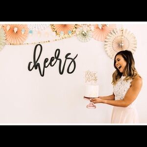 Happily ever etched Cheers Sign